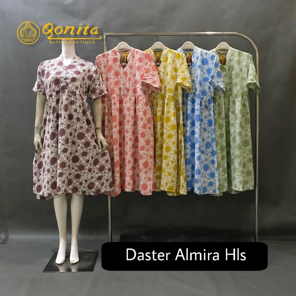 Daster Qonita//daster qonita//batik qonita ori