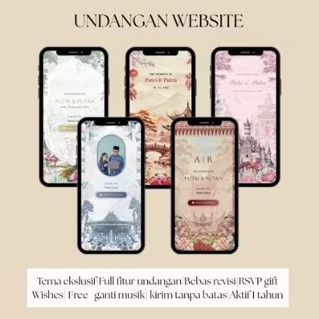 

Undangan digital tema motion art