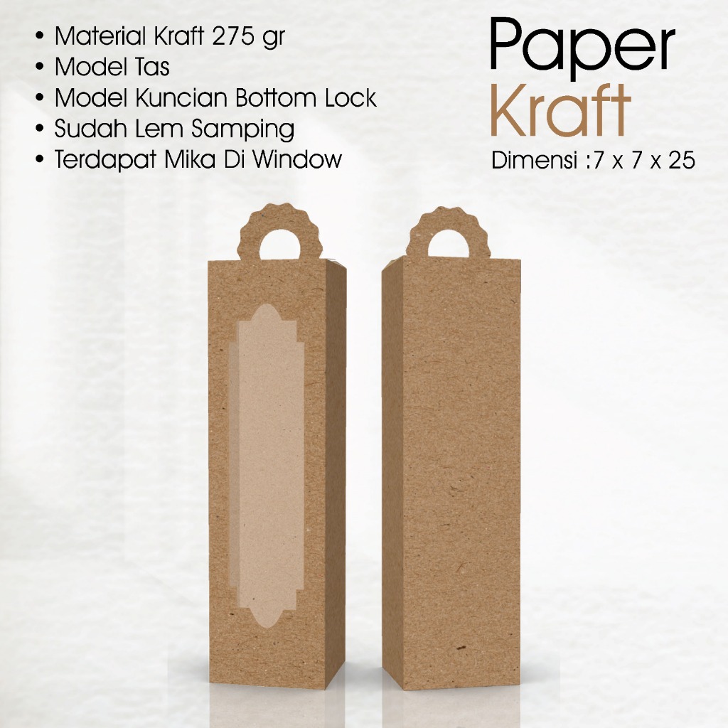 

Paperbox Souvenir Craft Uk. 7 x 7 x 25 TAS BL