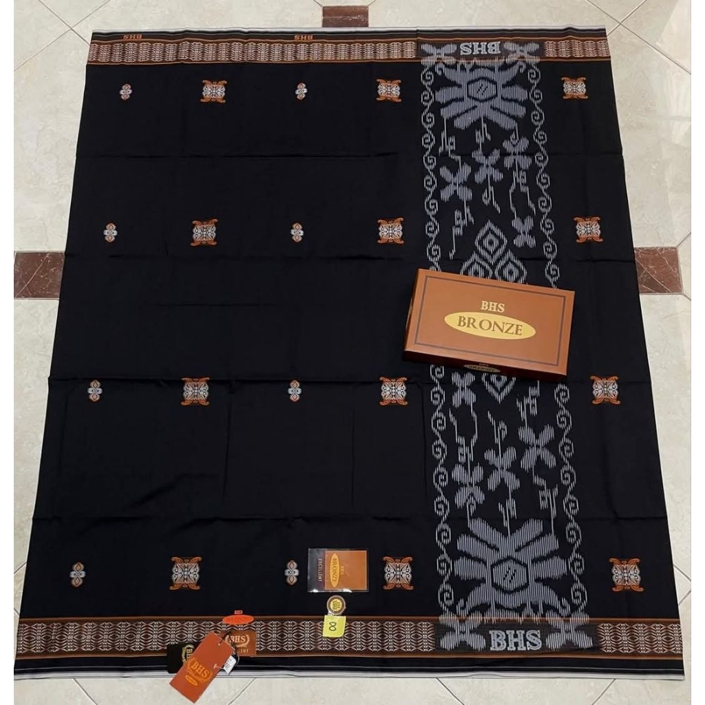 SARUNG BHS EXCELLENT SONGKET MIX BRONZE ORI