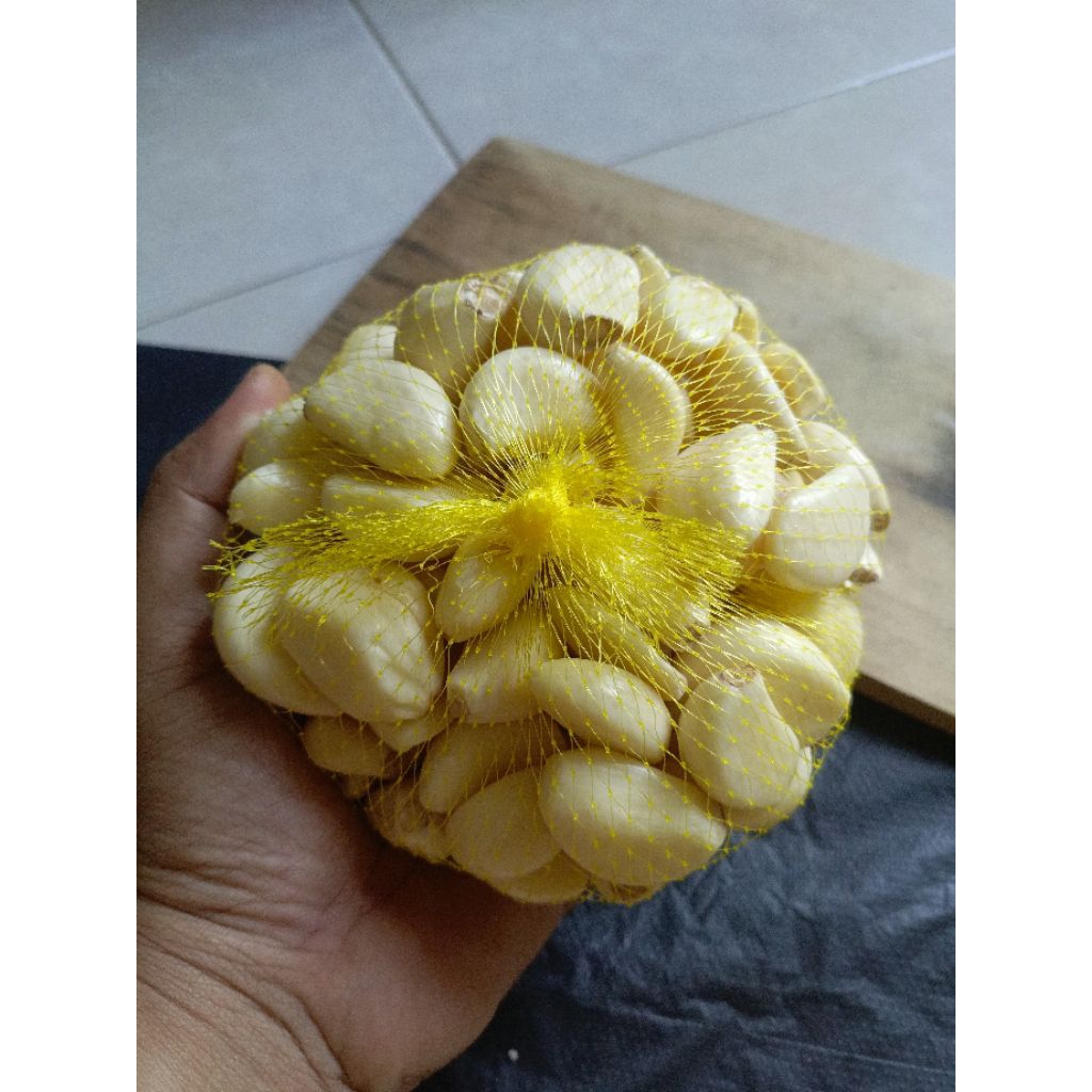 

Bawang Kupas bersih fresh 500gram