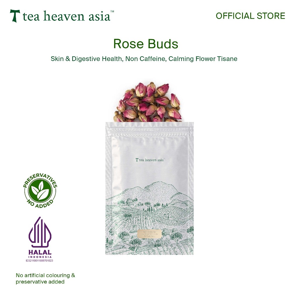 

Tea Heaven Rose Buds Teh Bunga Mawar