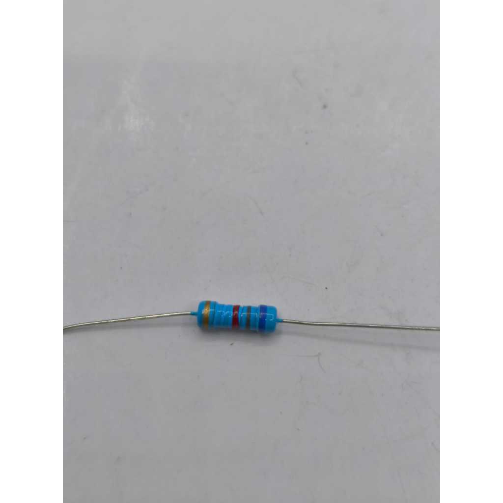 10PCS RESISTOR 1/2 WATT 6K1 / RESISTOR SETENGAH WATT 6K1