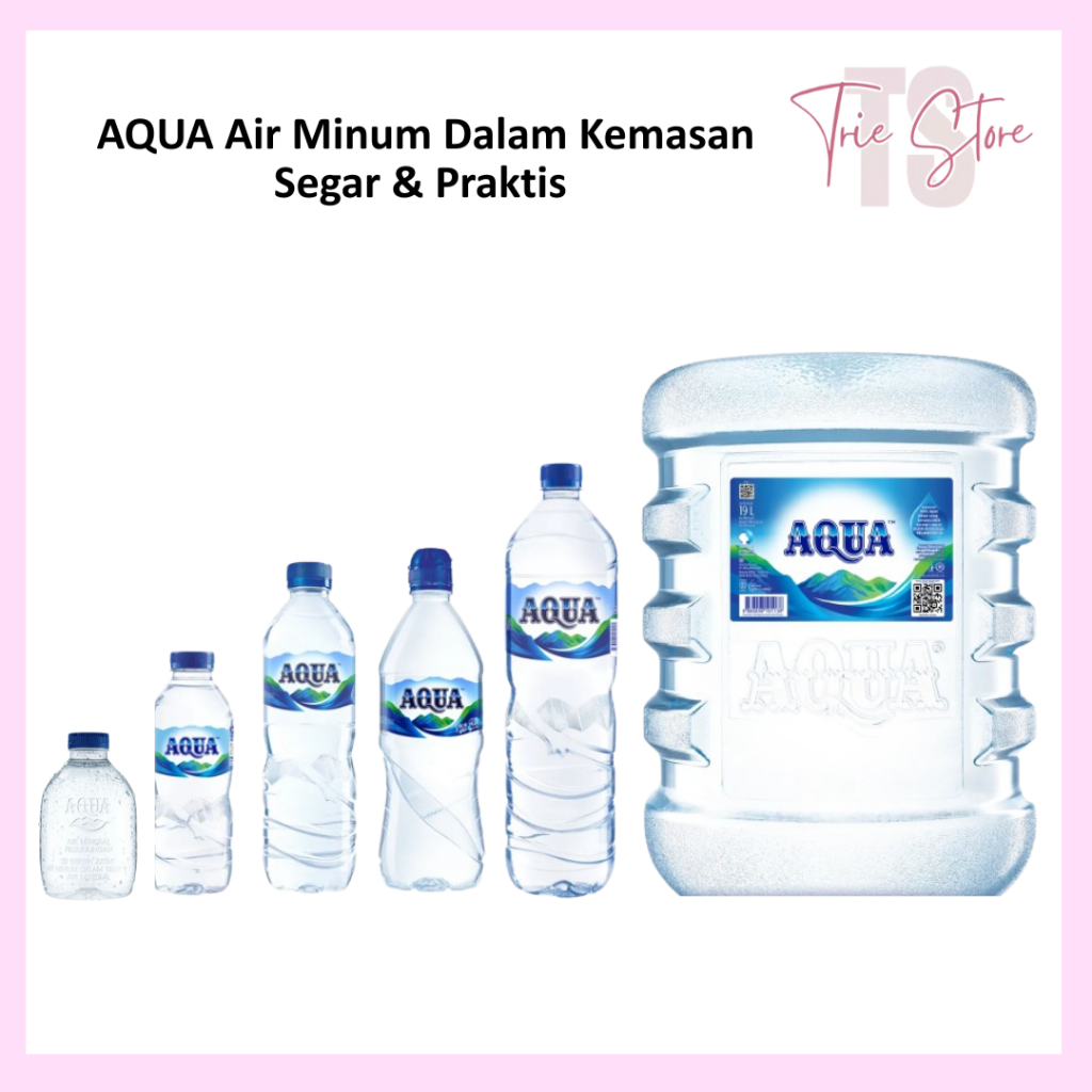 

AQUA Air Mineral / Air Kemasan Berkualitas, Kesegaran Alami untuk Hidup Sehat