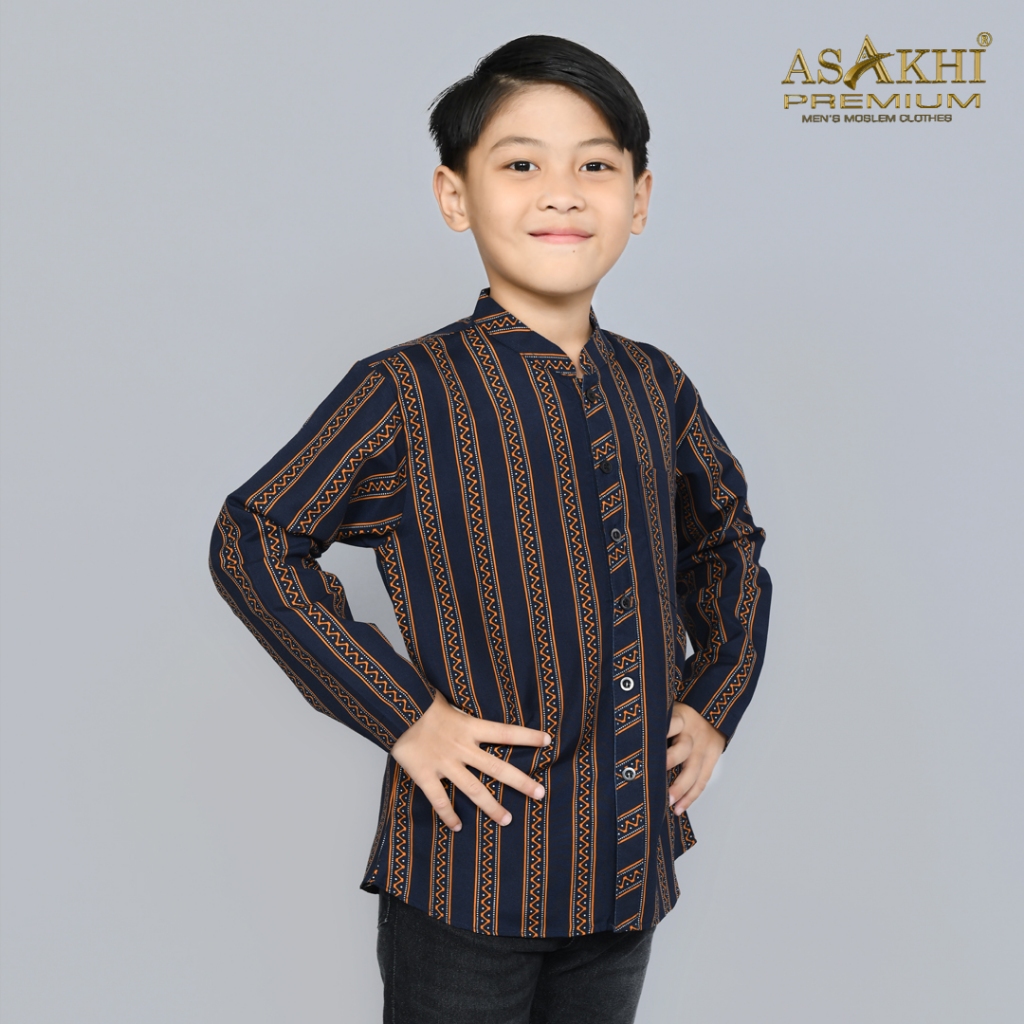 Baju Lurik Anak laki-laki Premium Adat Jawa Tradisional Umur 3-13 Tahun Terbaru 2025