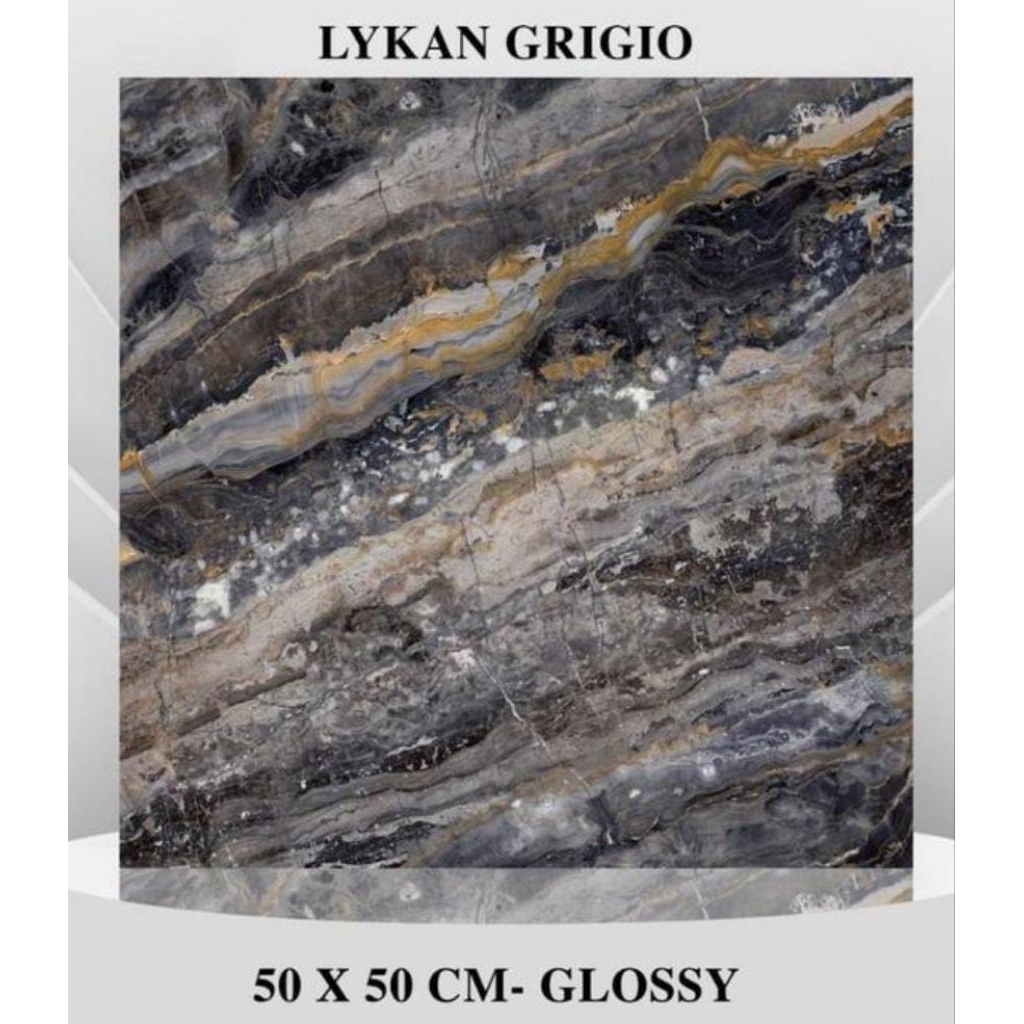 keramik lantai matte Dopp 50x50 Lykan grigio - yhc