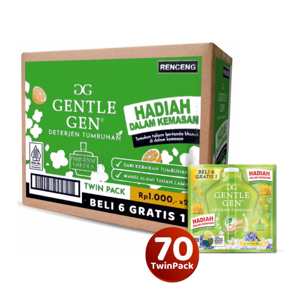 GENTLE GEN SACHET 1 KARTON