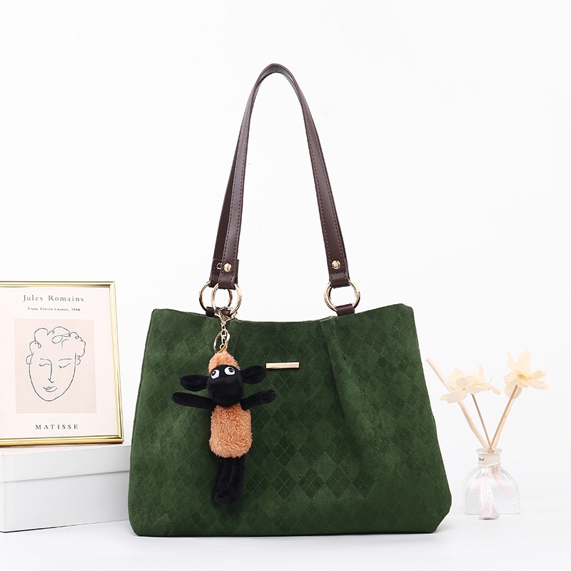 AOKEYO Tas Tote Bag Wanita Import Tas Selempang Shoulder Wanita Tali Rantai - KISI Tote Bag