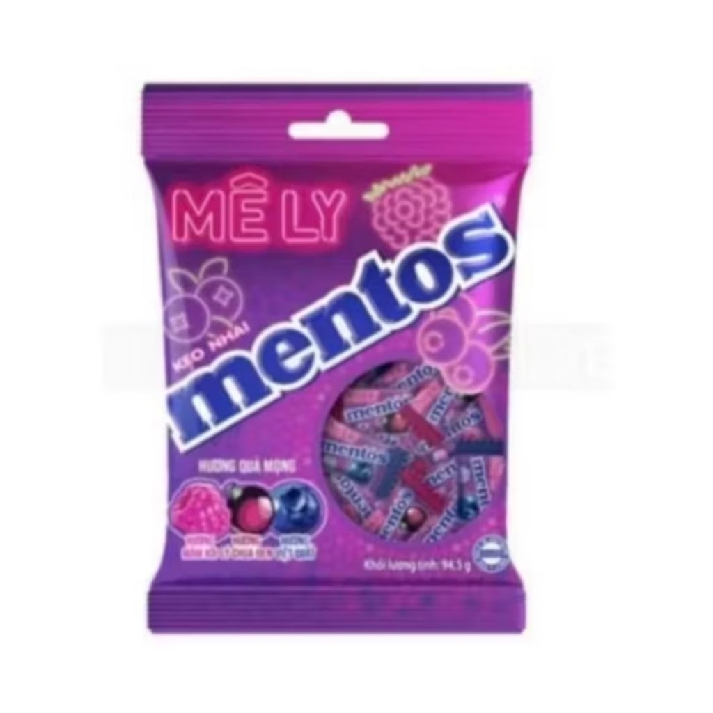 

PERMEN MENTOS BERRY GOOD DUS (40X45X2,7g)