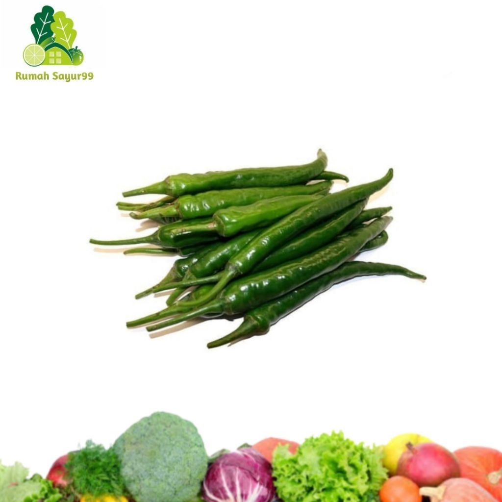 

Cabe ijo gede Segar ( 250gr - 1kg ) | Cabe Ijo Gede Premium