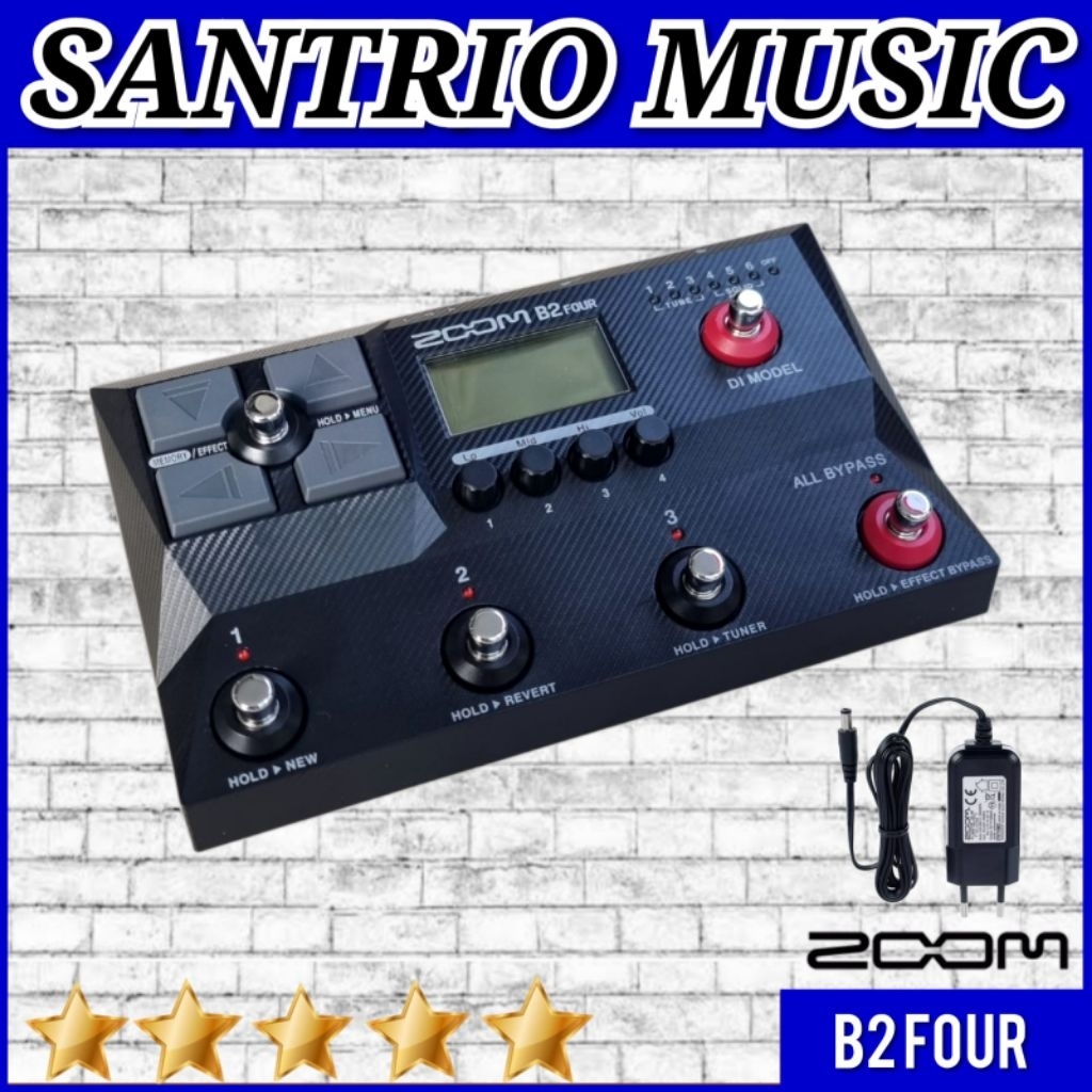 ZOOM B2 Four - ZOOM G2Four -  B2Four - B2Four - ORIGINAL