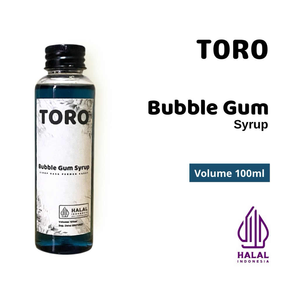 

Bubble Gum Syrup 100ml | Sirup Rasa Permen Karet 100ml
