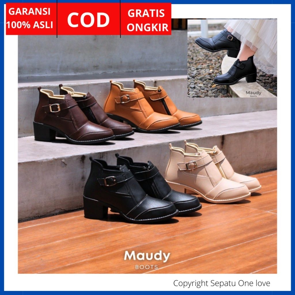 PROMO BIG SALE Sepatu Boots Wanita sepatu Paskibra Boot Hak Kasual Hits Premium Formal Resmi sepatu 