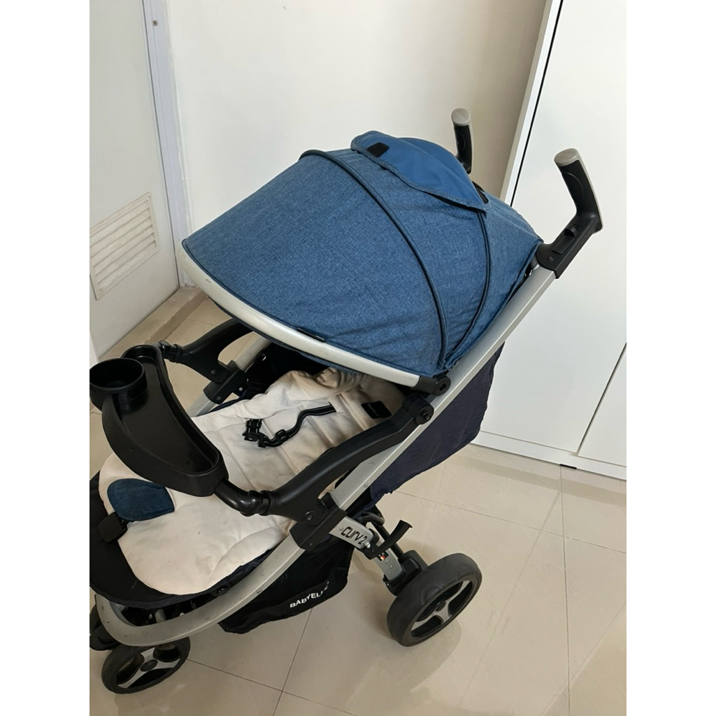 preloved stroller babyelle curv 2 stroller bayi