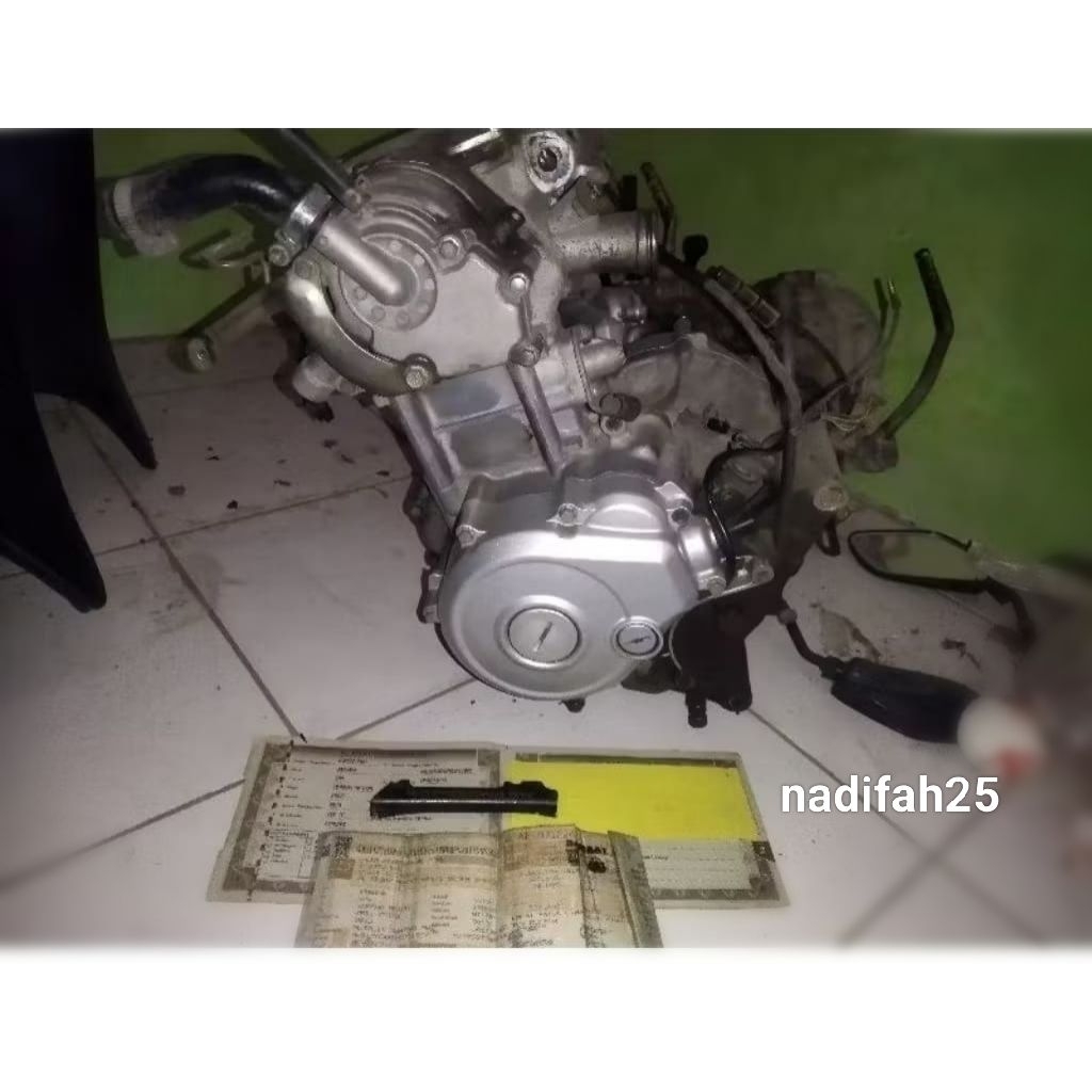 1 SET/1 BENDEL MESIN YAMAHA VIXION NVL/KS COPOTAN ORIGINAL