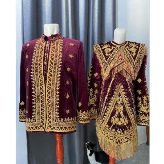 baju pengantin minang