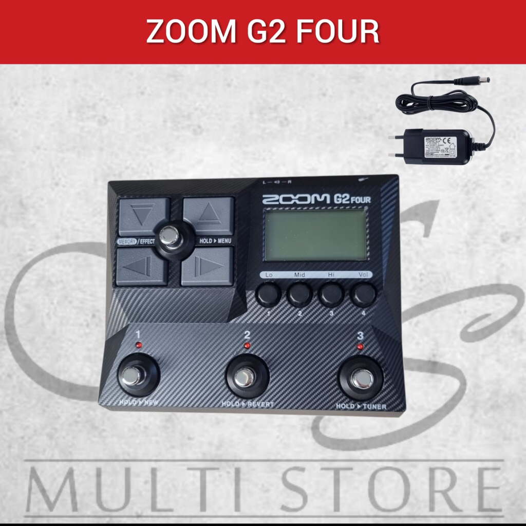 Zoom G2 Four - G2Four - G 2 Four - G2Four - G2 - GARANSI RESMI