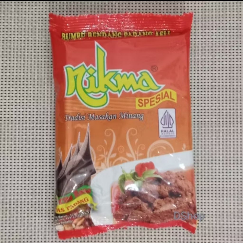 

BUMBU RENDANG Padang Asli NIKMA special 50g