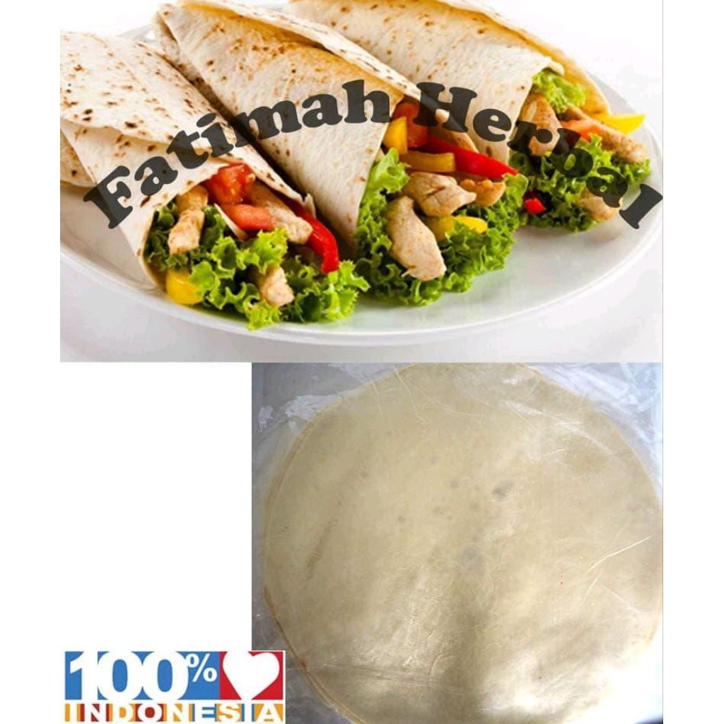 

Tortilla Kebab - Tortila Kebab - Kulit Kebab - Sedang - Diameter 18 cm