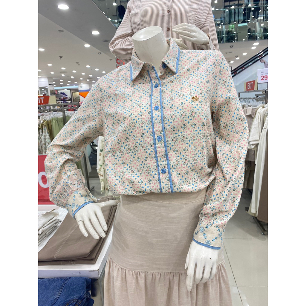 kemeja blouse exit signature ori matahari