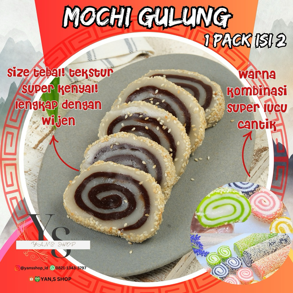MOCHI MOCHI MOCHIE GULUNG JUMBO WIJEN MEDAN