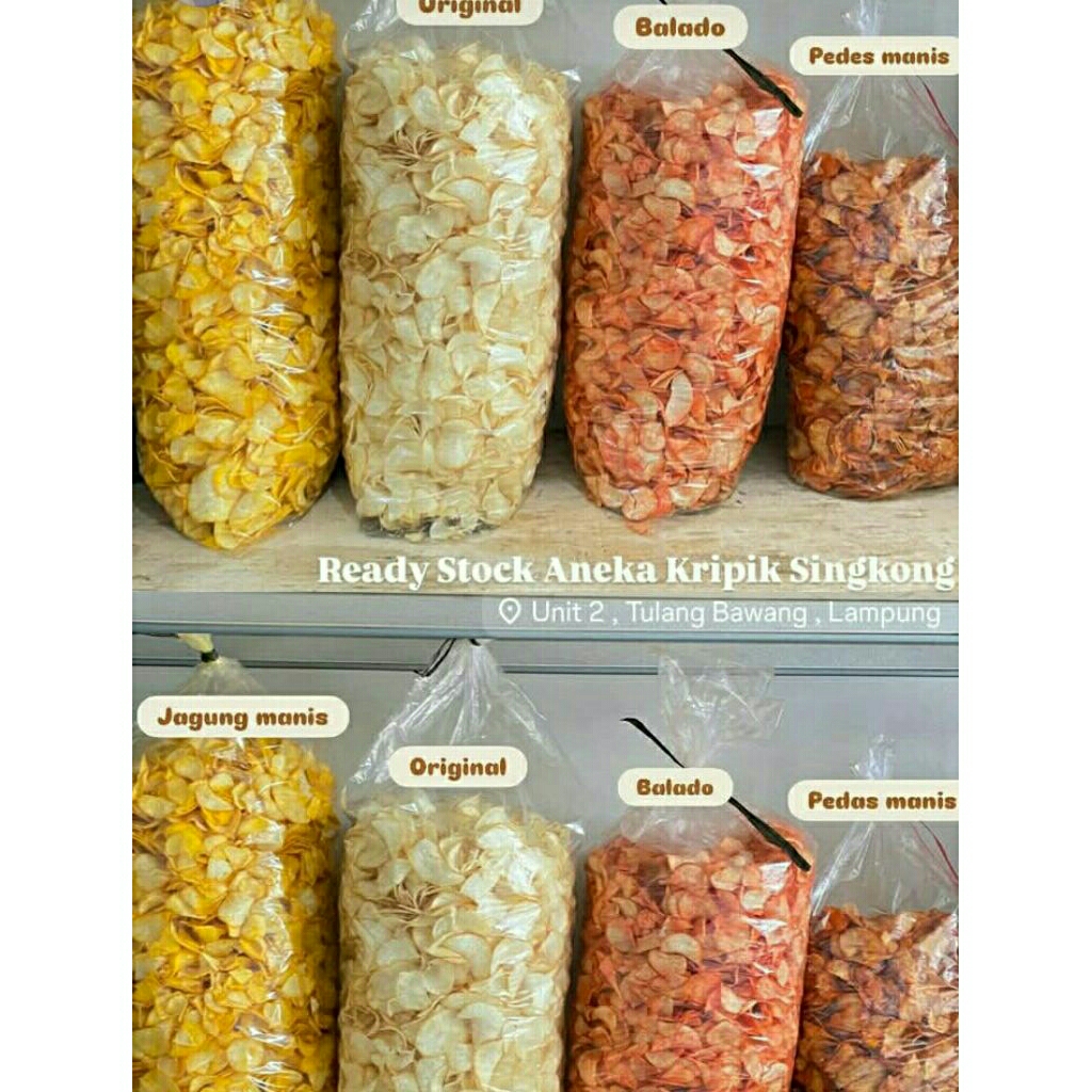 

KERIPIK SINGKONG 1KG