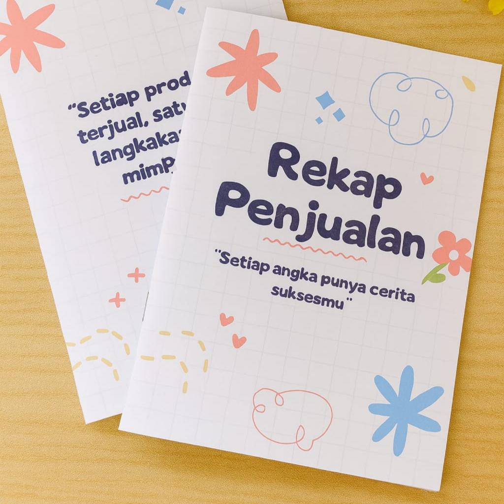 

Buku Rekap Penjualan Harian A5 – Pencatatan Omzet Usaha Murah