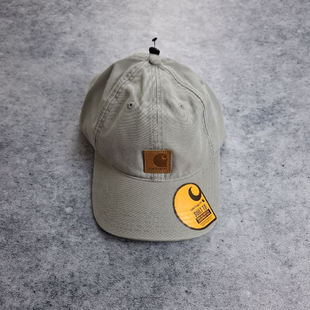 CARHARTT ODESSA CANVAS CAP ASPHALT GREY