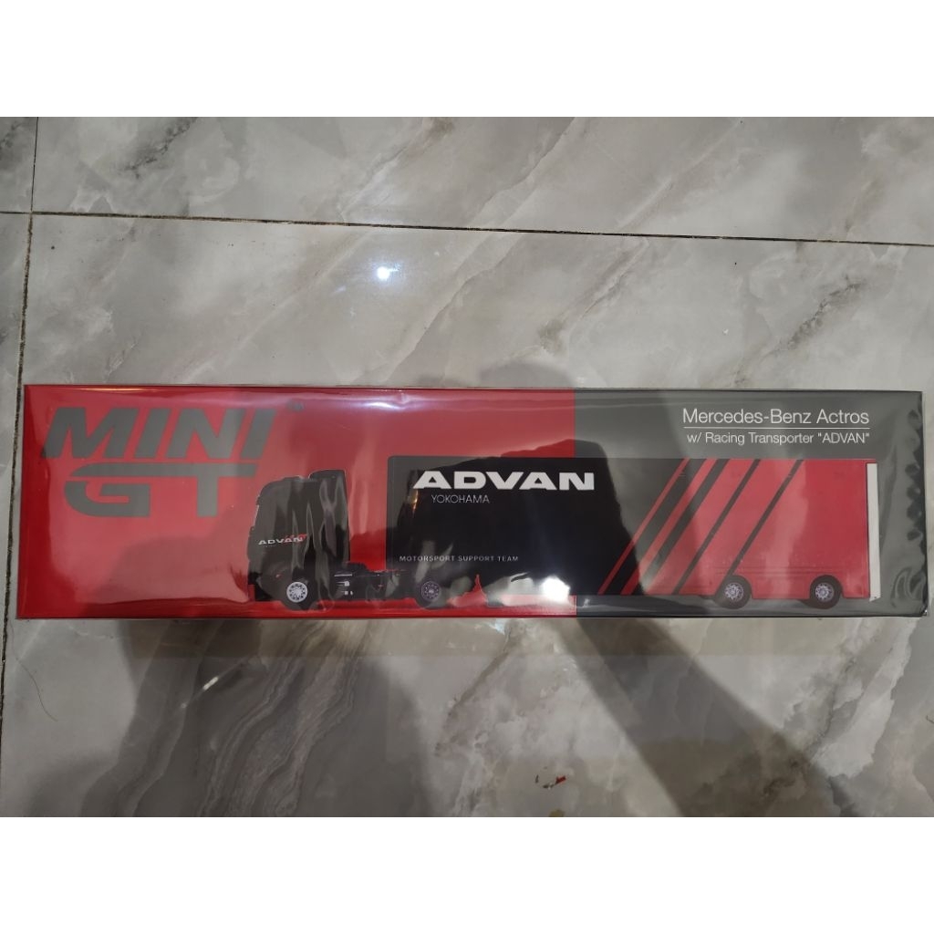 mini gt advan mercedes benz actros segel