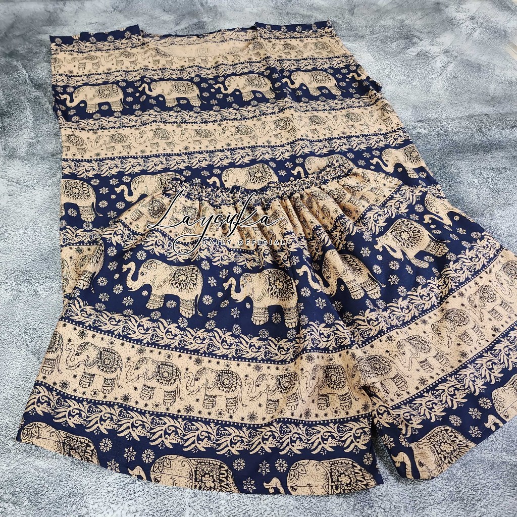 Setelan Baju Tidur Celana Pendek Bali Rayon