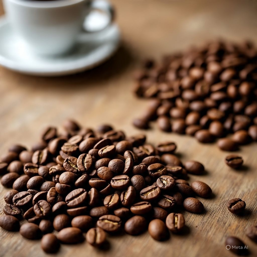 

Kopi robusta merapi bijian 100 gram segar