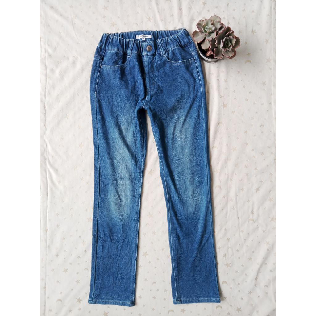 celana jeans Stretch anak remaja tanggung