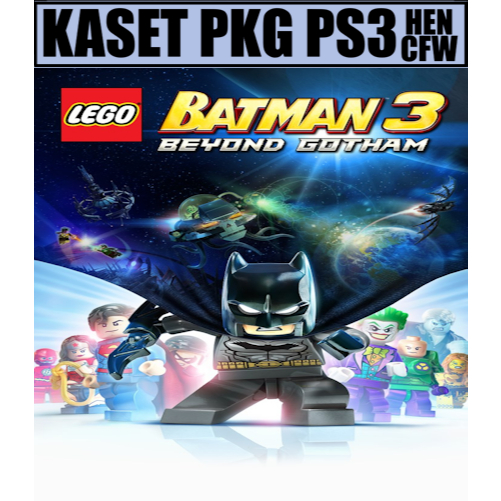 Kaset pkg ps3 Lego Batman 3 Beyond Gotham