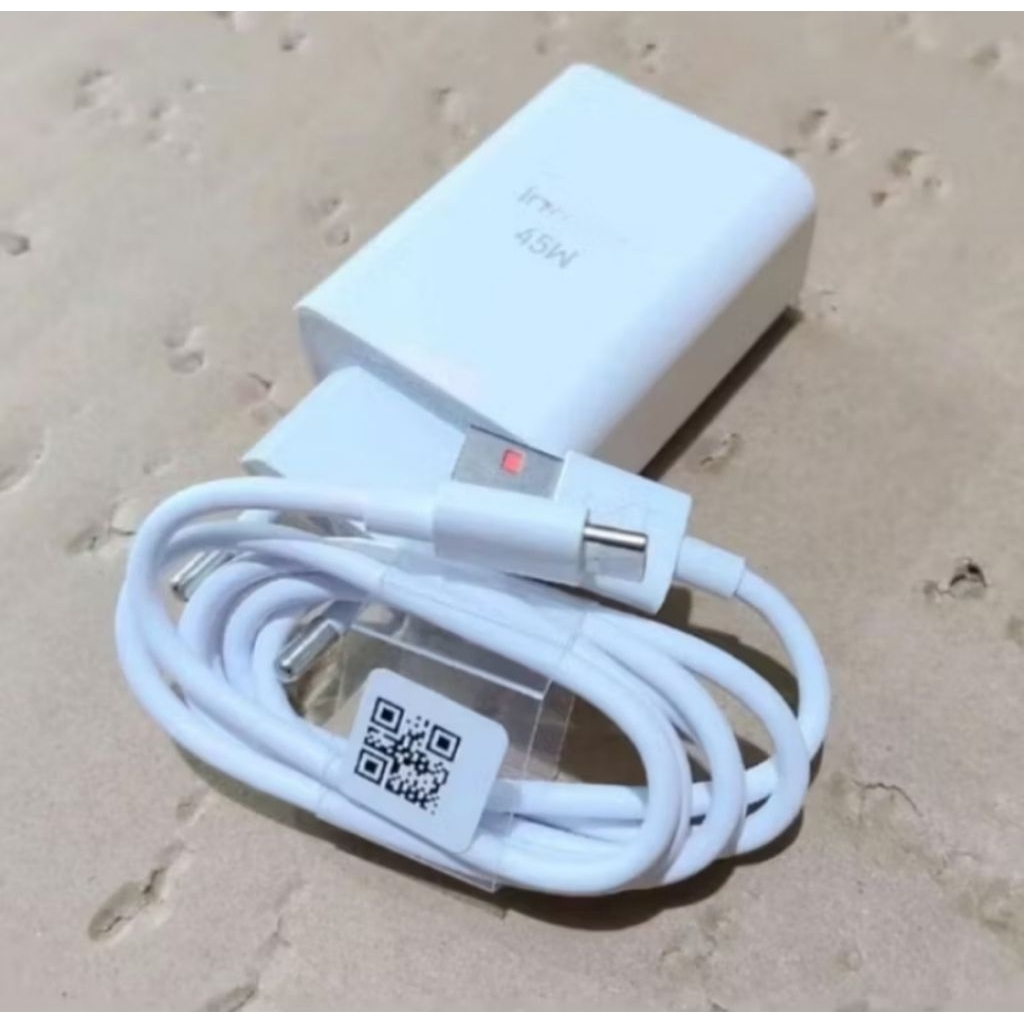 Charger infinix Note 30 45W Usb Type C kabel Bawaan Hp 030