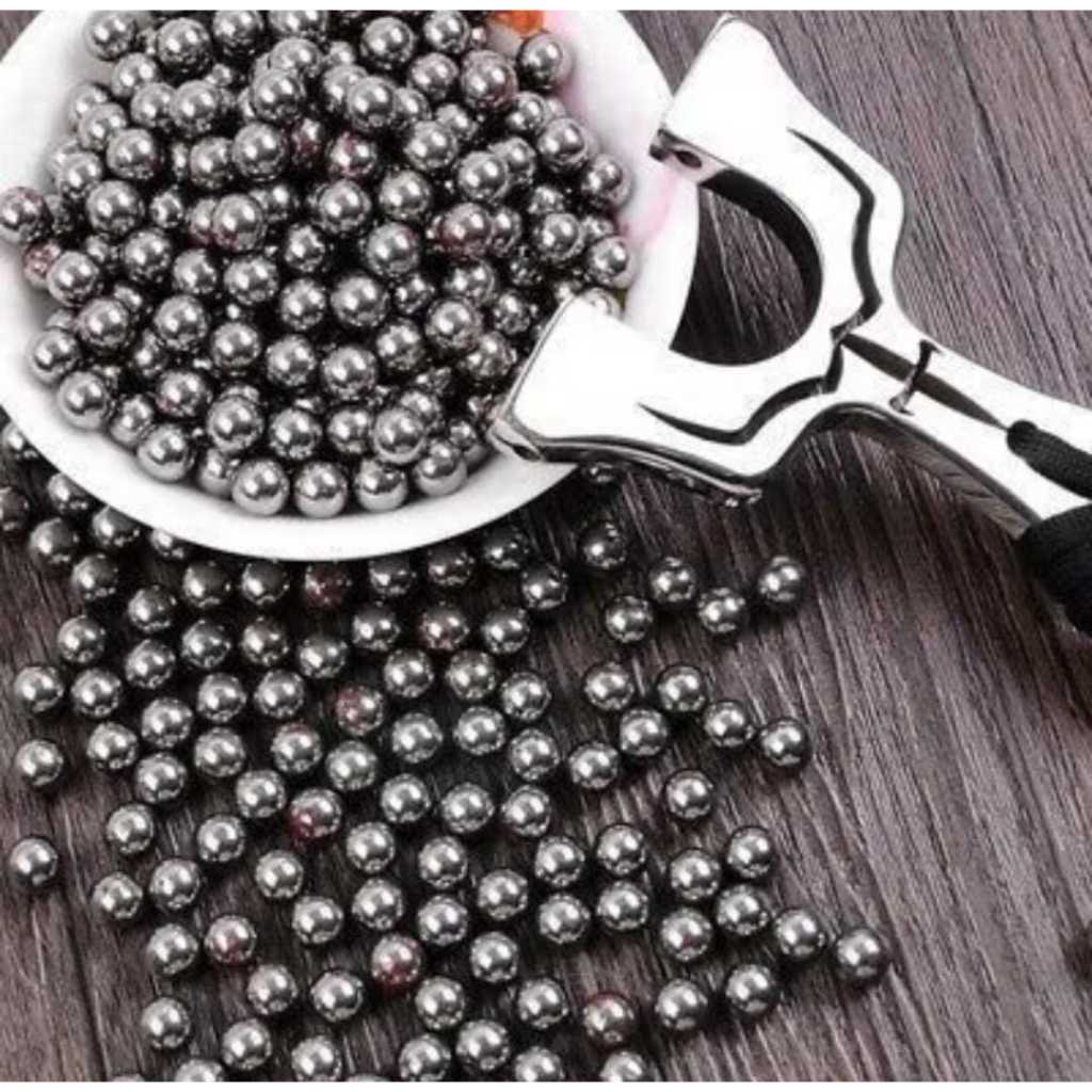 TERMURAH 100PCS Bola besi bearing Gotri 5mm 6mm 7mm 8mm 9mm 10mm