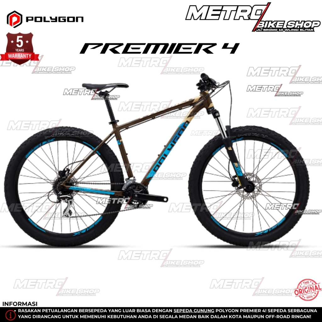 Sepeda Gunung MTB Polygon Premier 4 27.5 inch langka
