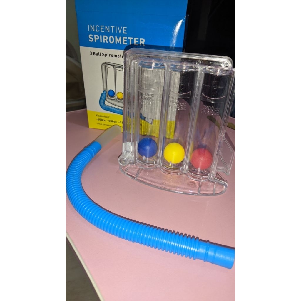 Incentive Spirometer - 3 Ball Spirometry