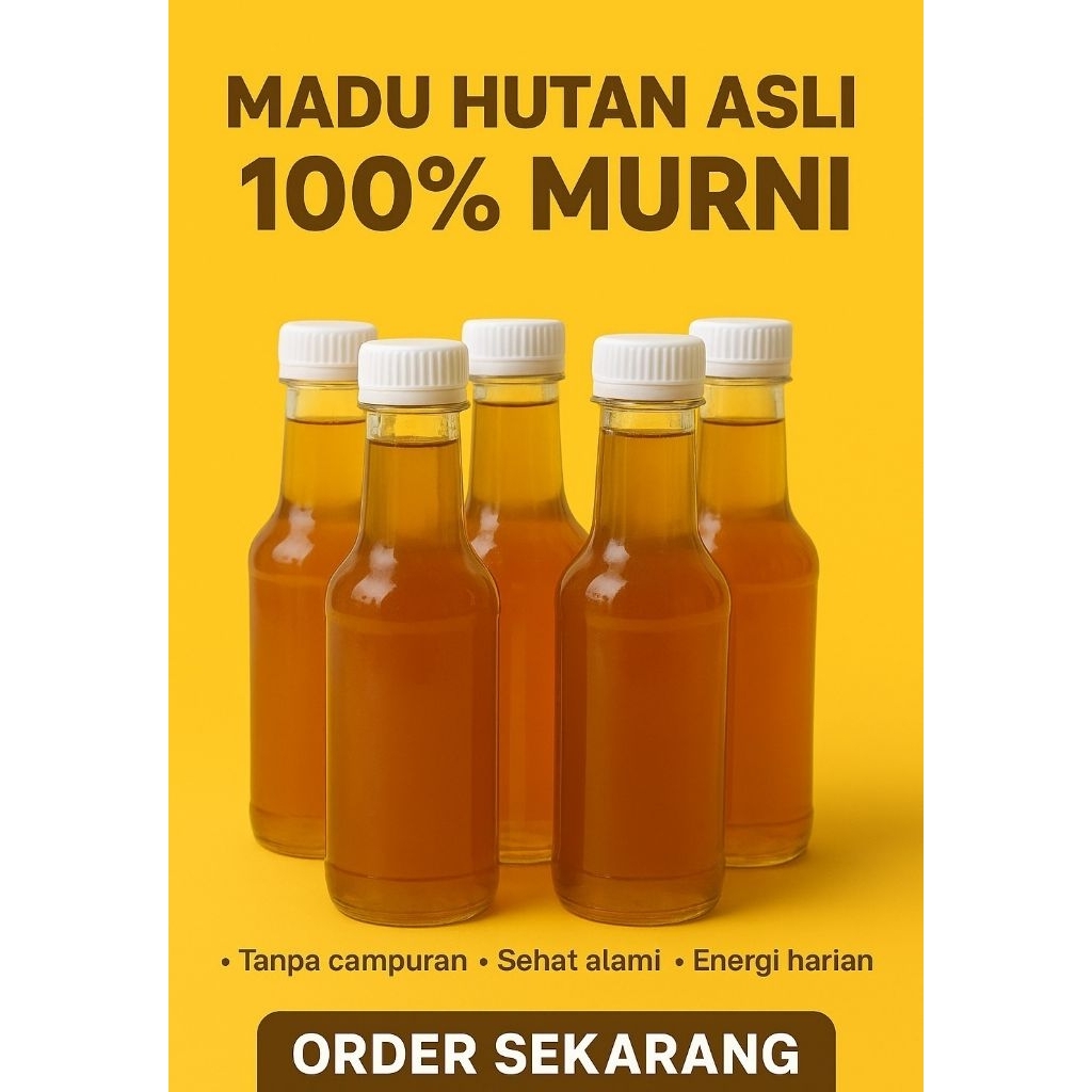 

MARDHILOKA MADU HUTAN NUSANTARA ASLI 100%