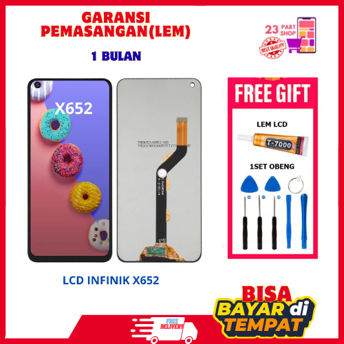 [ORIGINAL] LCD TOUCHSCREEN INFINIX X652 / X652B ( INFINIX S5 / INFINIX S5 LITE )