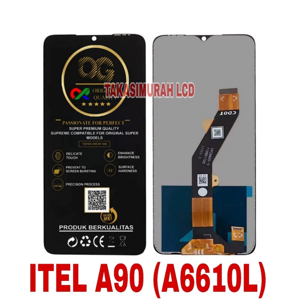 LCD+TOUCHSCREEN ITEL A90 (A6610L) FULLSET