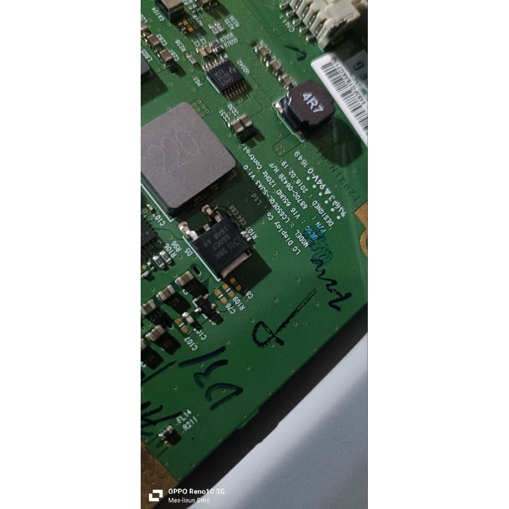 TCON tcon tv led Sony KD 65X7500 D - 65X7500.