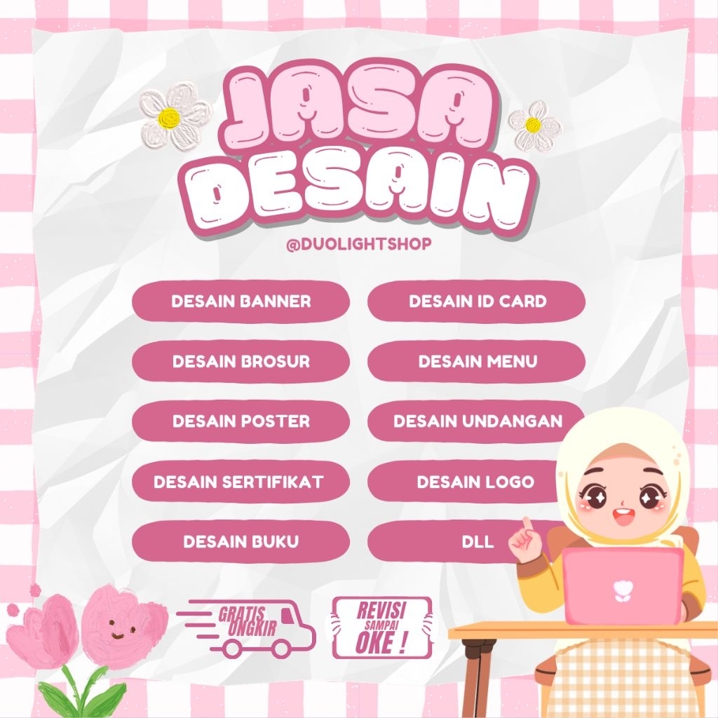 

JASA DESAIN GRAFIS - BY DUOLIGHTSHOP