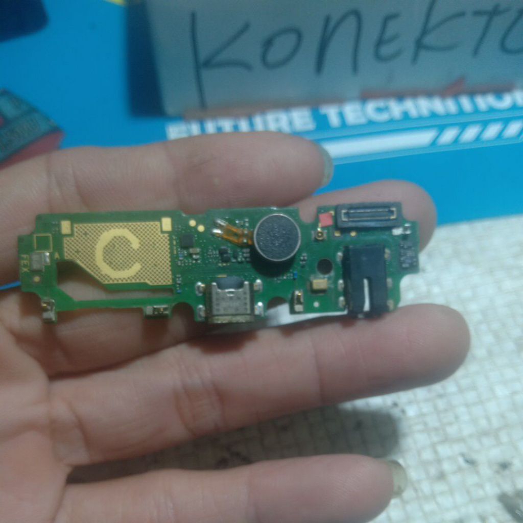 konektor cas Vivo y91 y91c y93 original