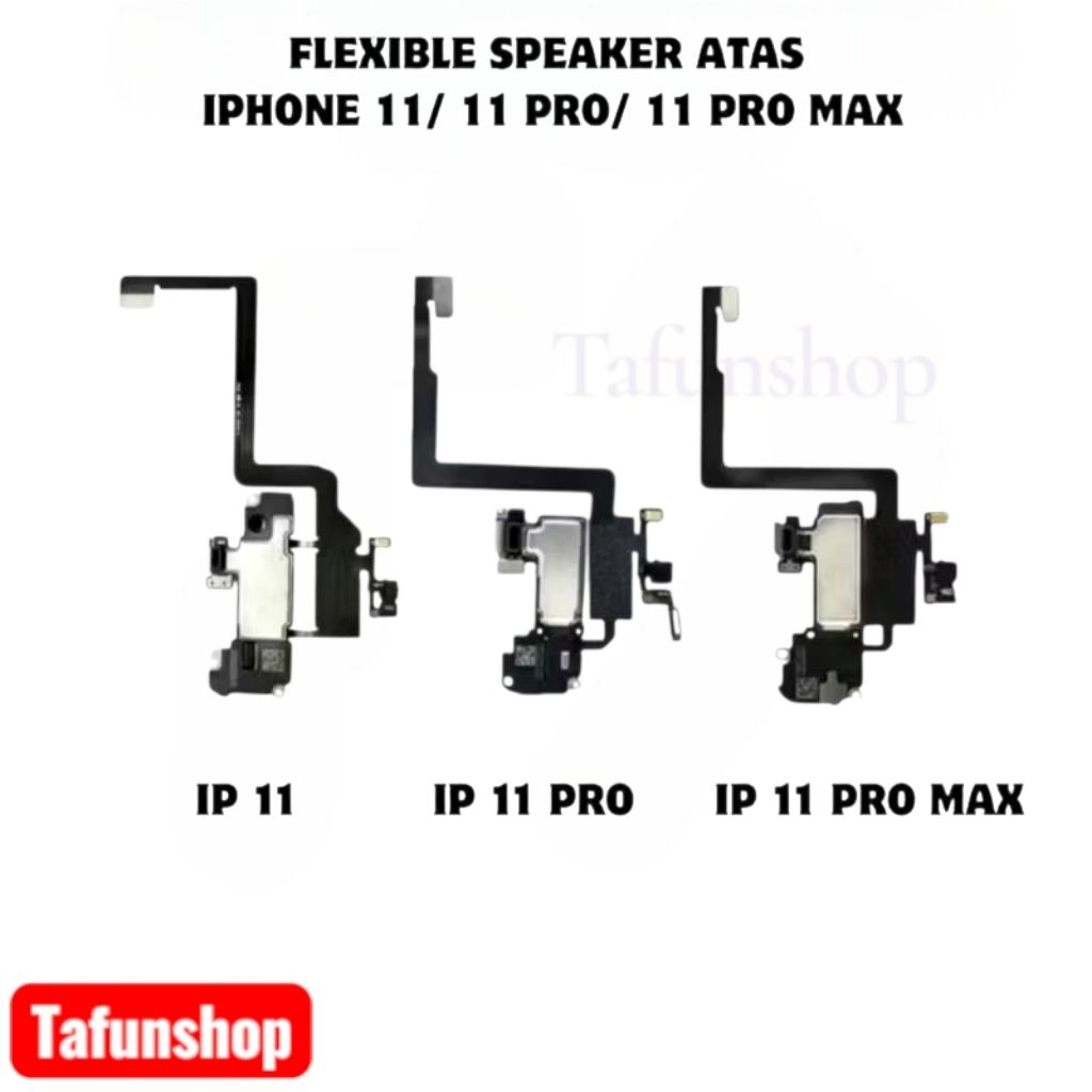 FLEXIBLE SPEAKER ATAS IP 11/ IP 11 PRO/ IP 11 PRO MAX ORIGINAL QUALITY IPHONE 11 IP 11pro Ip 11proma