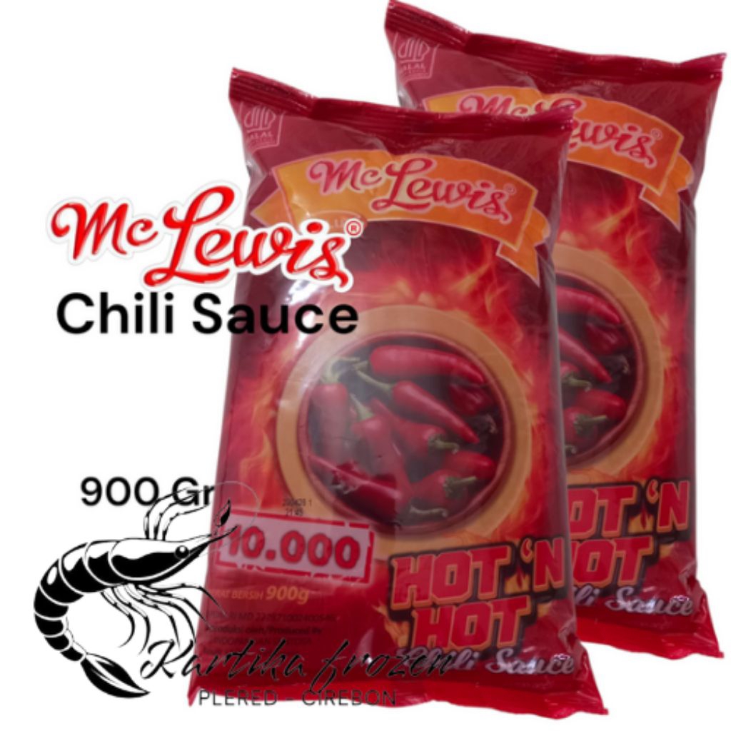 

MC LEWIS CHILI SAUCE HOT & HOT 900 GR