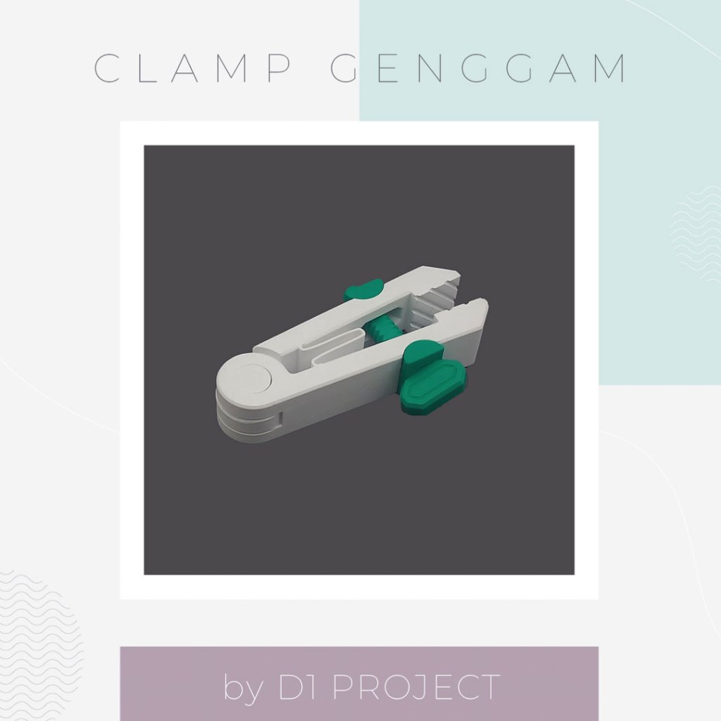 Clamp Genggam  Miniatur - Dual Spring dan Baut Pengunci