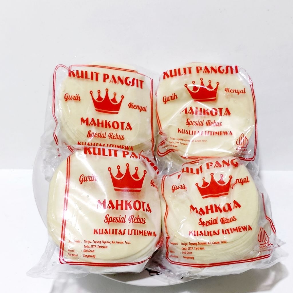 

KULIT DIMSUM MAHKOTA ISI KURANG LEBIH 50 LEMBAR