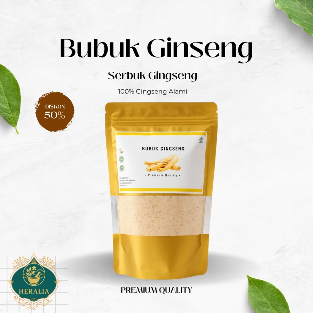 

BELI 2 GRATIS 1 PROMO PREMIUM SERBUK GINGSENG 250GRAM / BUBUK GINGSENG ALAMI 100% / BUBUK GINGSENG ORIGINAL POWDER 250GRAM