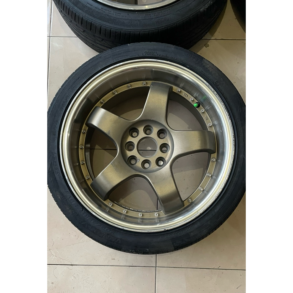 r17 work meister dan ban 205/45/17 hankook ventus