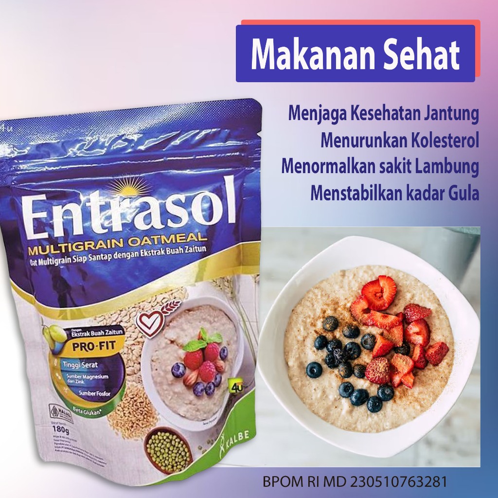 

Best Seller Makanan sakit Jantung Makanan Kesehatan jantung Menurunkan Kolesterol Menstabilkan Kadar gula Diabet Menormalkan Menenangkan sakit lambung Tubuh Menjadi Sehat Peduli dengan Makanan yang Sehat ~ Entrasol Oatmeal 180gr